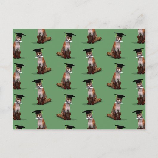 Slimste vos in de stad briefkaart (Voorkant)