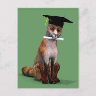 Slimste vos in de stad briefkaart