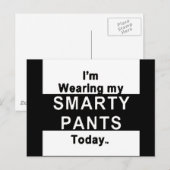 slimtyperende briefkaart (Voorkant / Achterkant)