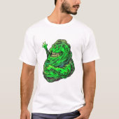Slimy Green Ghost! T-Shirt (Voorkant)