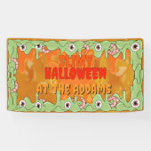 Slimy Halloween Banner (Horizontaal)