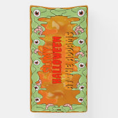 Slimy Halloween Banner (Verticaal)