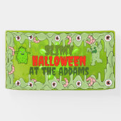 Slimy Halloween Banner (Horizontaal)