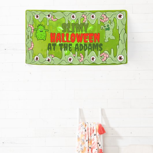 Slimy Halloween Banner (Insitu)