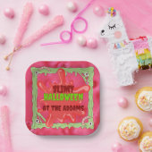 Slimy Halloween Borden Papieren Bordje (Feest)