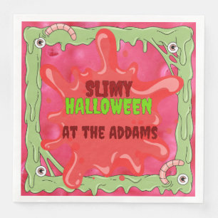 Slimy Halloween Servet