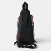 Sling Bag, A Retro bruin kleur klassiek ontwerp Bag (Achterkant)