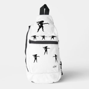Sling Bag: Duffel Bag Vrouw Power.