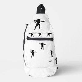 Sling Bag: Duffel Bag Vrouw Power. Sling Bag