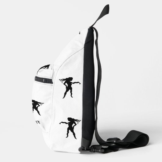 Sling Bag: Duffel Bag Vrouw Power. Sling Bag (Rechts)