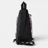 Sling Bag, Een Retro naadloze klassieke design Sli Bag (Achterkant)