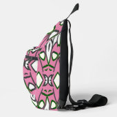 Sling Bag, Een Retro naadloze klassieke design Sli Bag (Rechts)