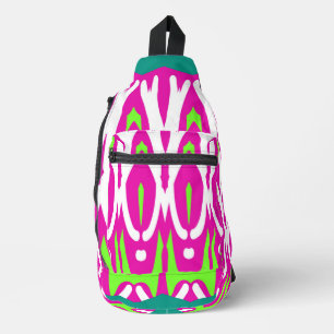 Sling Bag, Een Retro veelkleurig klassiek ontwerp Bag