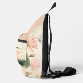 Sling Duffel - Dragonfly in het roze Bag (Rechts)