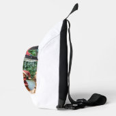 Sling Rugzak: Kerstmis Paddenstoel Ontwerp Bag (Rechts)
