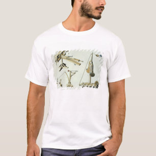 Sling-wapens, bord uit 'A History of the Develo' T-shirt