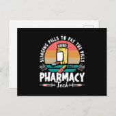 Slingend Pills Pharmaceuticals Gift Briefkaart (Voorkant / Achterkant)