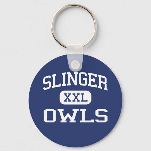Slinger - Eigenaars - High School - Slinger Wiscon Sleutelhanger (Voorkant)