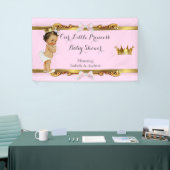 Slinger Prinses Baby Borrel Roze Wit Goud Spandoek (Beurs)
