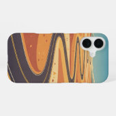 Slingerend door Zand iPhone 16 Hoesje (Achterkant horizontaal)