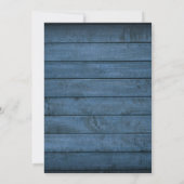 Slingerende lichten Blauwe potten Script Koppel Br Kaart (Achterkant)