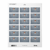 Slingerende Lichtjes Retouradres Etiket (Full Sheet)