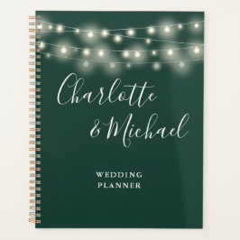 Slingerende Lichtjes Signature Script Smaragd Brui Planner