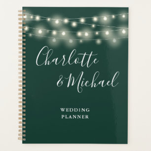 Slingerende Lichtjes Signature Script Smaragd Brui Planner