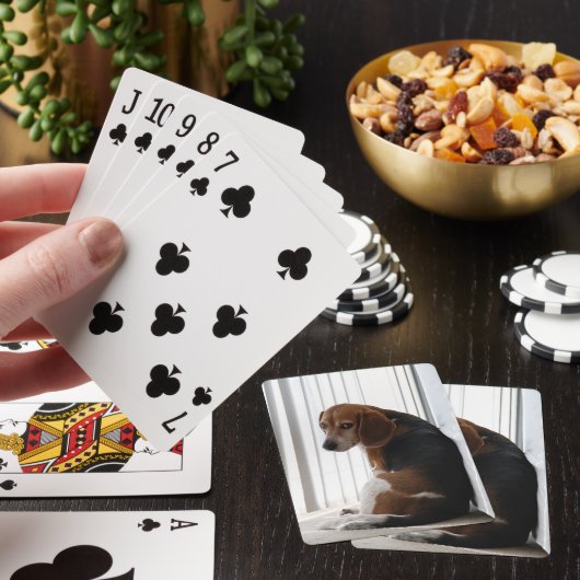 slingerhouding pokerkaarten (Insitu)