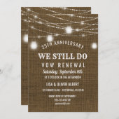 Slingerlampjes Metselpot Eedvernieuwing Jubileumfe Kaart (Voorkant / Achterkant)