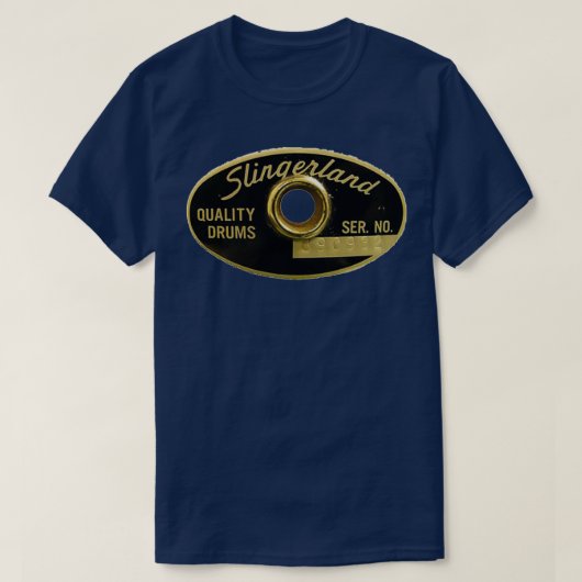 Slingerland drums 1 t-shirt (Design voorkant)