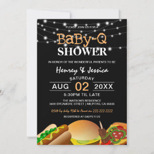Slingerlichten BaBy-Q   Baby Shower Kaart