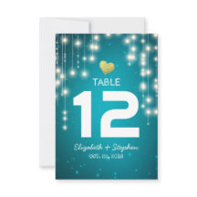 Slingerlichten Huwelijkszitplaats Tafelnummer