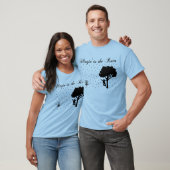 Slingin in de regen t-shirt (Unisex)