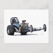Slingshot Dragster Wheelie Briefkaart (Voorkant)