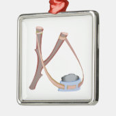 Slingshot Metalen Ornament (Links)