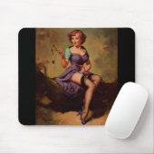  Slingshot Pin Up Girl Muismat (Met muis)