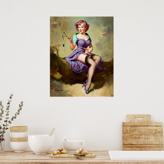 Slingshot Pin Up Poster (Keuken)