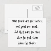 Slinkies Briefkaart (Voorkant / Achterkant)