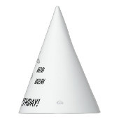 Slinky Black Cat Meow Custom Text Green Eyes Feesthoedjes (Rechts)