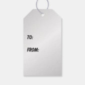 Slinky Black Cat Meow Meow Green Eyes on silver Cadeaulabel (Achterkant)