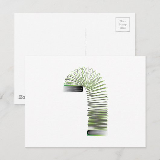 Slinky Briefkaart (Voorkant / Achterkant)