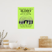 Slinky Mensen Grappige Print Poster Humor (Keuken)