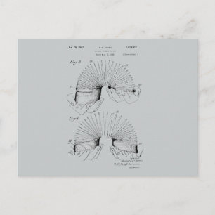 Slinky Patent Briefkaart