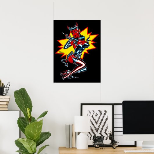 Slinky She-Devil Poster (Thuiskantoor)