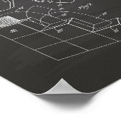 Slinky Speelgoed 1946 Patent Art - Chalkboard Poster (Hoek)