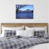 Slioch Loch Maree Wester Ross Scotland Canvas Afdruk (Insitu (Slaapkamer))