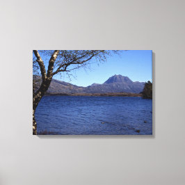 Slioch Loch Maree Wester Ross Scotland Canvas Afdruk
