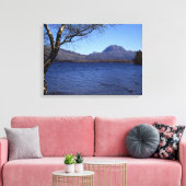 Slioch Loch Maree Wester Ross Scotland Canvas Afdruk (Insitu (Woonkamer))