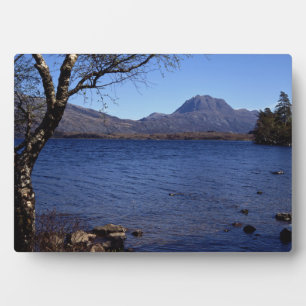 Slioch Loch Maree Wester Ross Scotland Fotoplaat